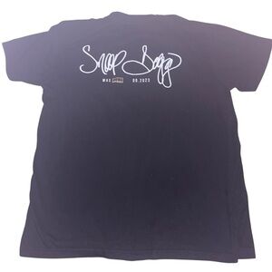 Death Row Records Snoop Dog signed graphic tee